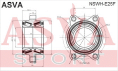 ПОДШИПНИК ПЕРЕДНЕЙ СТУПИЦЫ NSWH-E25F