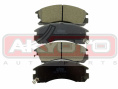 КОЛОДКИ ТОРМОЗНЫЕ ДИСКОВЫЕ ПЕРЕДНИЕ AKD-1208