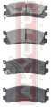 КОЛОДКИ ТОРМОЗНЫЕ ДИСКОВЫЕ ЗАДНИЕ AKD-5290