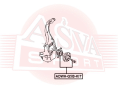 ПОДШИПНИК СТУПИЧНЫЙ ФЛАНЦЕВЫЙ ЗАДНИЙ 4WD/ПЕРЕДНИЙ ADWH-Q5B-KIT