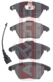 КОЛОДКИ ТОРМОЗНЫЕ ДИСКОВЫЕ ПЕРЕДНИЕ AKD-23105