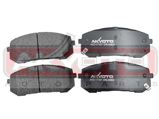 КОЛОДКИ ТОРМОЗНЫЕ ДИСКОВЫЕ ПЕРЕДНИЕ AKD-17107