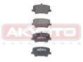 КОЛОДКИ ТОРМОЗНЫЕ ЗАДНИЕ AKD-36202