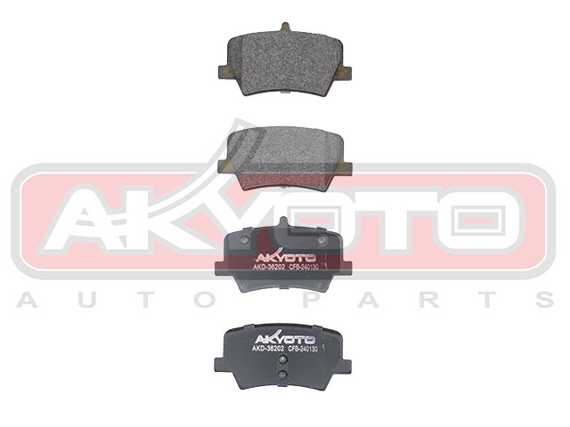 КОЛОДКИ ТОРМОЗНЫЕ ЗАДНИЕ AKD-36202