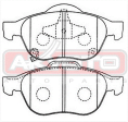 КОЛОДКИ ТОРМОЗНЫЕ ДИСКОВЫЕ ПЕРЕДНИЕ AKD-1236