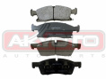 КОЛОДКИ ТОРМОЗНЫЕ ДИСКОВЫЕ ПЕРЕДНИЕ AKD-20104