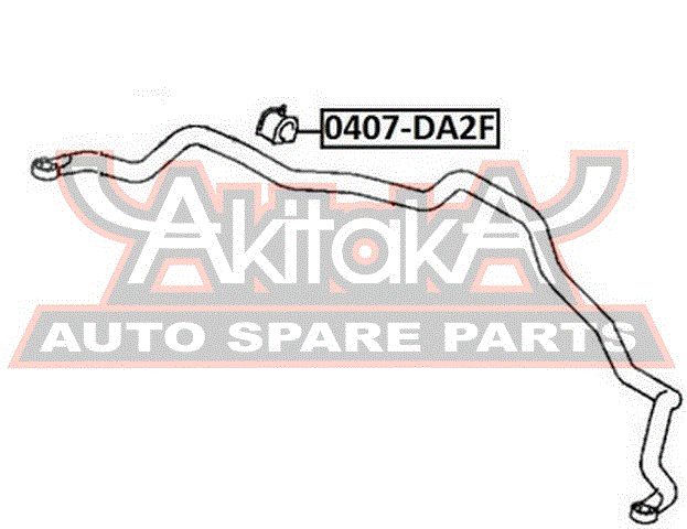 ВТУЛКА ПЕРЕДНЕГО СТАБИЛИЗАТОРА D16 0407-DA2F