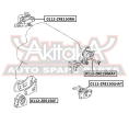 ПОДУШКА ДВИГАТЕЛЯ ЛЕВАЯ 0112-ZRE150LHAT
