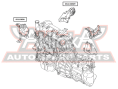 ПОДУШКА ДВИГАТЕЛЯ ЗАДНЯЯ MT 0512-DERMT