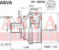 ШРУС НАРУЖНЫЙ 27x60x38 VW-028A48