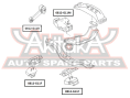 ПОДУШКА ДВИГАТЕЛЯ MT 0812-G11M