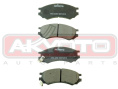 КОЛОДКИ ТОРМОЗНЫЕ ДИСКОВЫЕ ПЕРЕДНИЕ AKD-2268