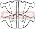 КОЛОДКИ ТОРМОЗНЫЕ ДИСКОВЫЕ ПЕРЕДНИЕ AKD-0336