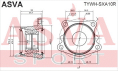 ПОДШИПНИК ЗАДНЕЙ СТУПИЦЫ TYWH-SXA10R