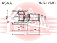 ШРУС ВНУТРЕННИЙ ПРАВЫЙ 29x36.2x23 RNIR-L8MC