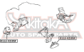 ПОДУШКА ДВИГАТЕЛЯ ПЕРЕДНЯЯ 5VZFE 0112-VZJ95F