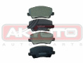 КОЛОДКИ ТОРМОЗНЫЕ AKD-12131