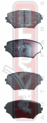 КОЛОДКИ ТОРМОЗНЫЕ ДИСКОВЫЕ ПЕРЕДНИЕ AKD-1447