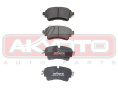 КОЛОДКИ ТОРМОЗНЫЕ ДИСКОВЫЕ ЗАДНИЕ AKD-23115