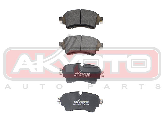 КОЛОДКИ ТОРМОЗНЫЕ ДИСКОВЫЕ ЗАДНИЕ AKD-23115