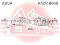 ПРИВОД ПРАВЫЙ KADR-BG3B