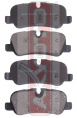 КОЛОДКИ ТОРМОЗНЫЕ ДИСКОВЫЕ ЗАДНИЕ AKD-25201
