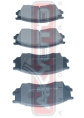 КОЛОДКИ ТОРМОЗНЫЕ ДИСКОВЫЕ ПЕРЕДНИЕ AKD-5334