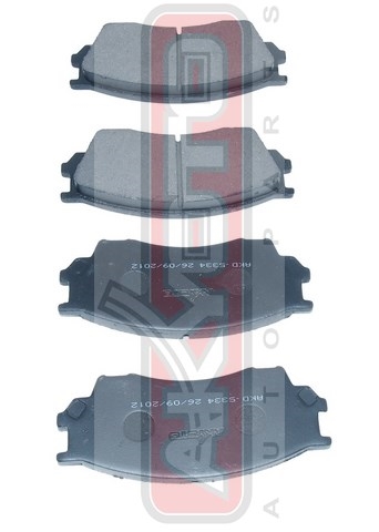 КОЛОДКИ ТОРМОЗНЫЕ ДИСКОВЫЕ ПЕРЕДНИЕ AKD-5334