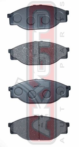 КОЛОДКИ ТОРМОЗНЫЕ ДИСКОВЫЕ ПЕРЕДНИЕ AKD-1227