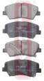 КОЛОДКИ ТОРМОЗНЫЕ ДИСКОВЫЕ ПЕРЕДНИЕ AKD-12106