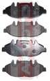 КОЛОДКИ ТОРМОЗНЫЕ ДИСКОВЫЕ ПЕРЕДНИЕ AKD-0406