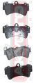 КОЛОДКИ ТОРМОЗНЫЕ ДИСКОВЫЕ ПЕРЕДНИЕ AKD-0346