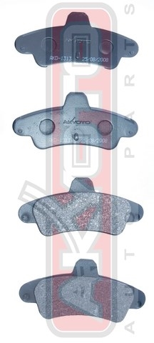 КОЛОДКИ ТОРМОЗНЫЕ ДИСКОВЫЕ ПЕРЕДНИЕ AKD-1313