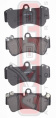 КОЛОДКИ ТОРМОЗНЫЕ ДИСКОВЫЕ ПЕРЕДНИЕ AKD-0345