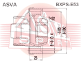 ШРУС КАРДАНА 32x100 BXPS-E53