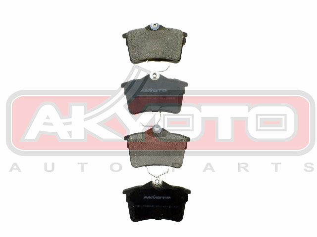 КОЛОДКИ ТОРМОЗНЫЕ ДИСКОВЫЕ ЗАДНИЕ AKD-13202