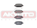 КОЛОДКИ ТОРМОЗНЫЕ ДИСКОВЫЕ ЗАДНИЕ AKD-31206