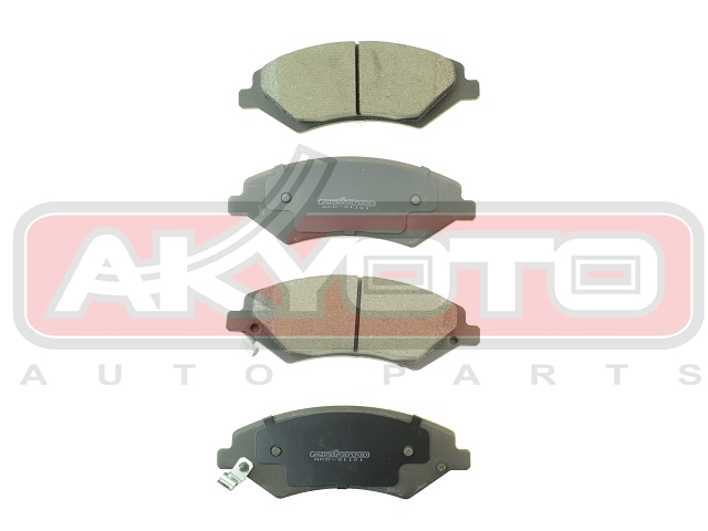КОЛОДКИ ТОРМОЗНЫЕ ДИСКОВЫЕ ПЕРЕДНИЕ AKD-31101