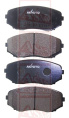 КОЛОДКИ ТОРМОЗНЫЕ ДИСКОВЫЕ ПЕРЕДНИЕ AKD-04101