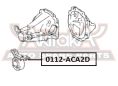 ПОДУШКА ЗАДНЕГО ДИФФЕРЕНЦИАЛА 0112-ACA2D