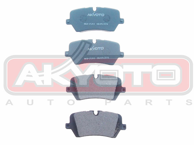КОЛОДКИ ТОРМОЗНЫЕ ДИСКОВЫЕ ЗАДНИЕ AKD-25203