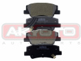 КОЛОДКИ ТОРМОЗНЫЕ ДИСКОВЫЕ ЗАДНИЕ AKD-17108