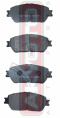 КОЛОДКИ ТОРМОЗНЫЕ ДИСКОВЫЕ ПЕРЕДНИЕ AKD-08030