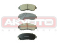 КОЛОДКИ ТОРМОЗНЫЕ ДИСКОВЫЕ ПЕРЕДНИЕ AKD-38101
