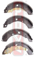 КОЛОДКИ  ТОРМОЗНЫЕ БАРАБАННЫЕ ЗАДНИЕ AKS-23101