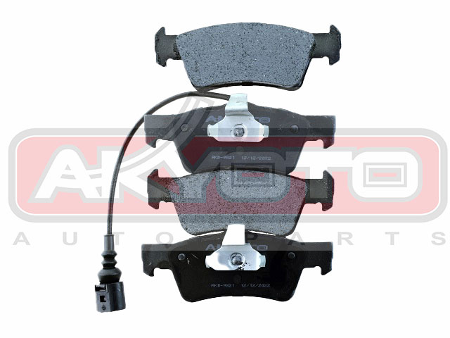 КОЛОДКИ ТОРМОЗНЫЕ ДИСКОВЫЕ ЗАДНИЕ AKD-9821