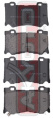 КОЛОДКИ ТОРМОЗНЫЕ ДИСКОВЫЕ ПЕРЕДНИЕ AKD-02101