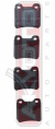 КОЛОДКИ ТОРМОЗНЫЕ ДИСКОВЫЕ ЗАДНИЕ AKD-1235