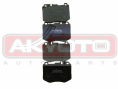 КОЛОДКИ ТОРМОЗНЫЕ ДИСКОВЫЕ ПЕРЕДНИЕ AKD-18106