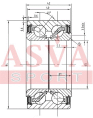 ПОДШИПНИК СТУПИЧНЫЙ БЕЗ АБС DAC45840042-40